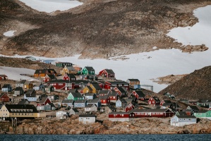 Greenland Northern Lights on Top of the World